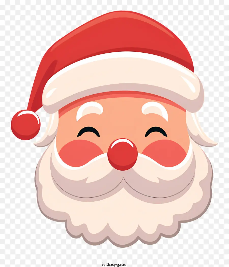 Santa Claus，Merah Jenggot PNG