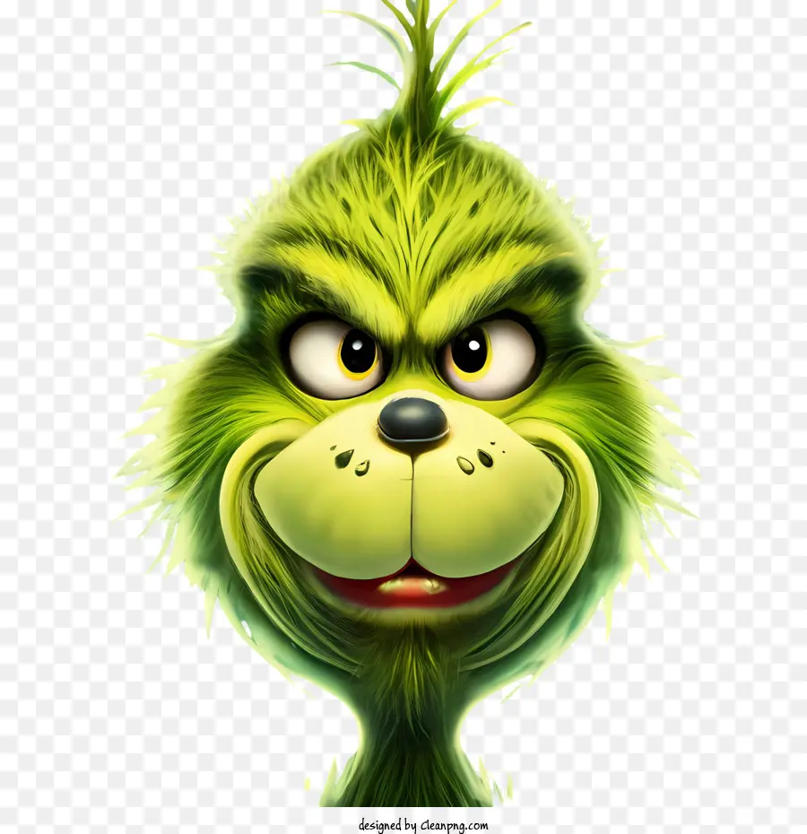 Grinch Natal，Grinch Hijau PNG