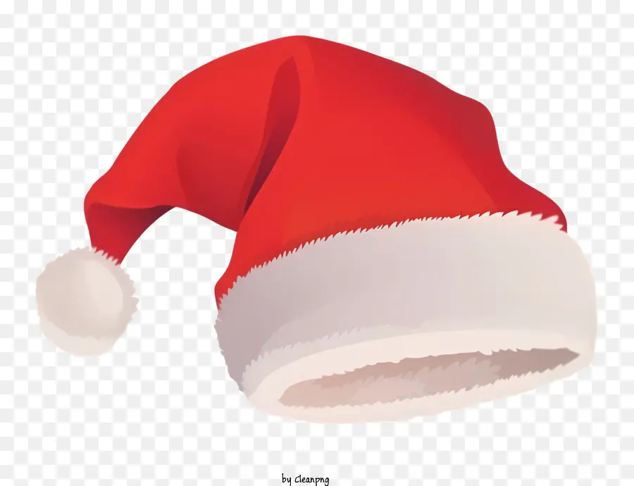 Topi Santas，Merah Dan Topi Putih PNG