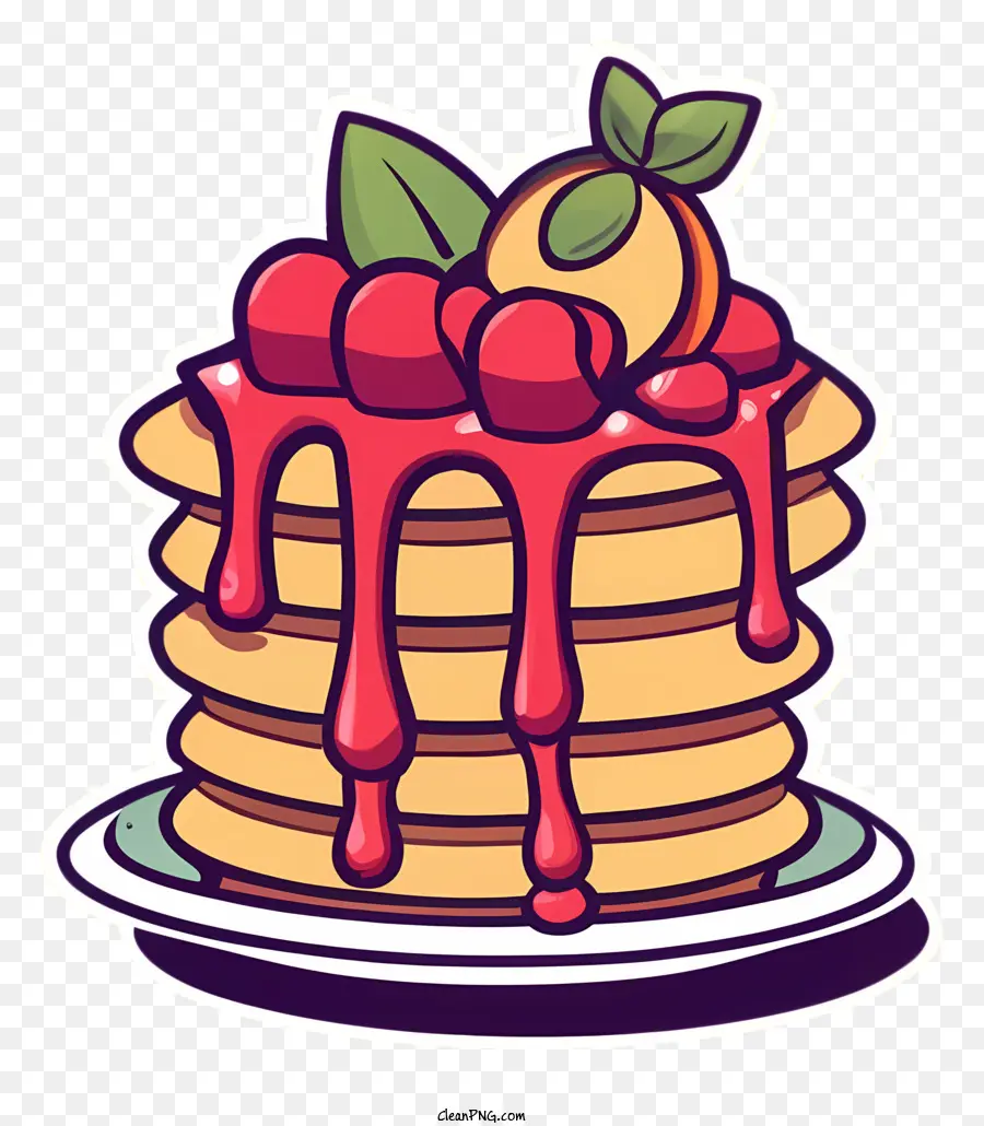 Pancake，Sirup PNG