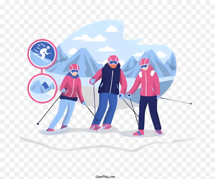 Perlengkapan Ski，Lereng Gunung PNG