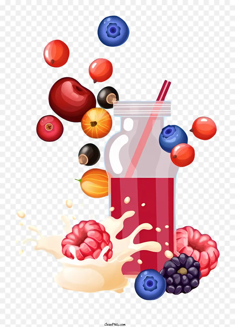 Jus Buah，Botol Kaca PNG