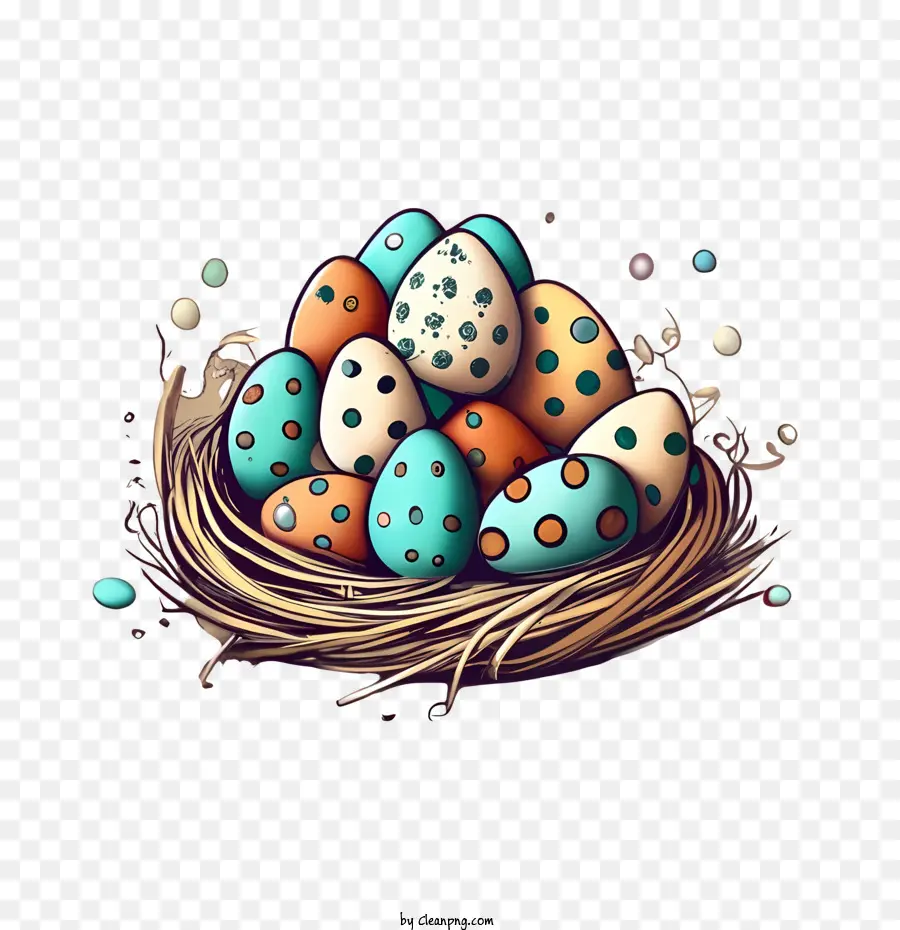 Kartun Telur，Telur Paskah PNG
