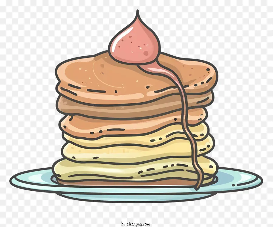 Pancake，Sirup PNG