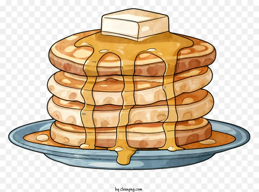 Pancake，Sirup PNG