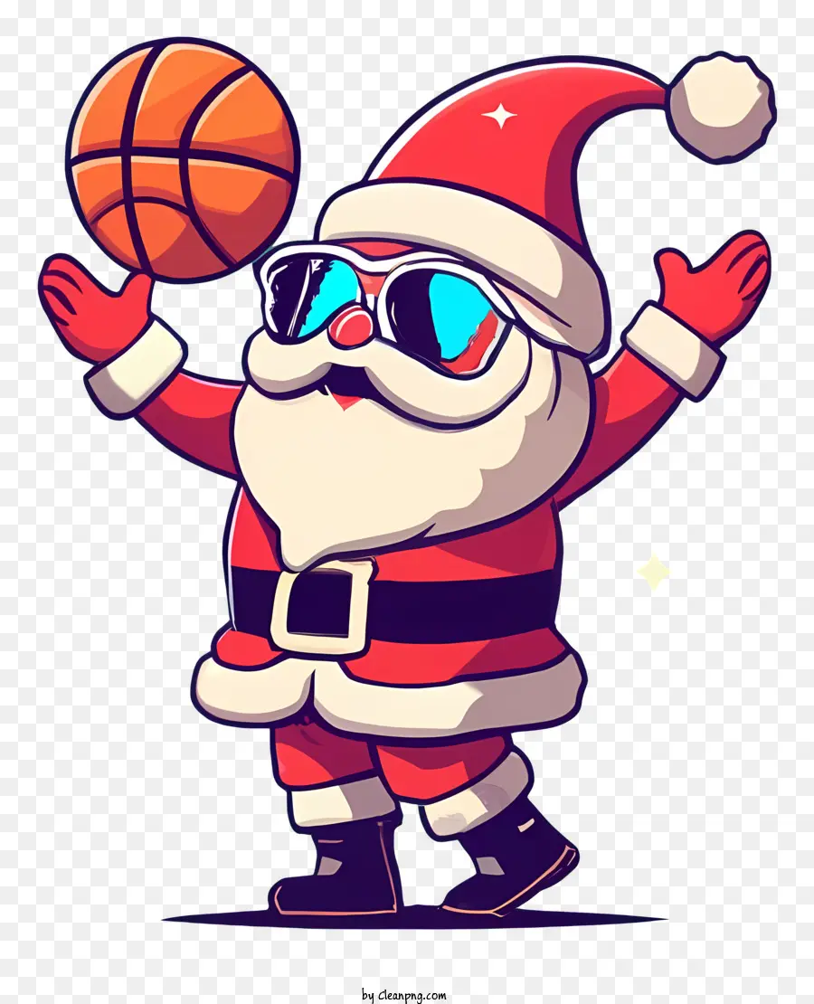 Santa Claus，Kartun Ilustrasi PNG