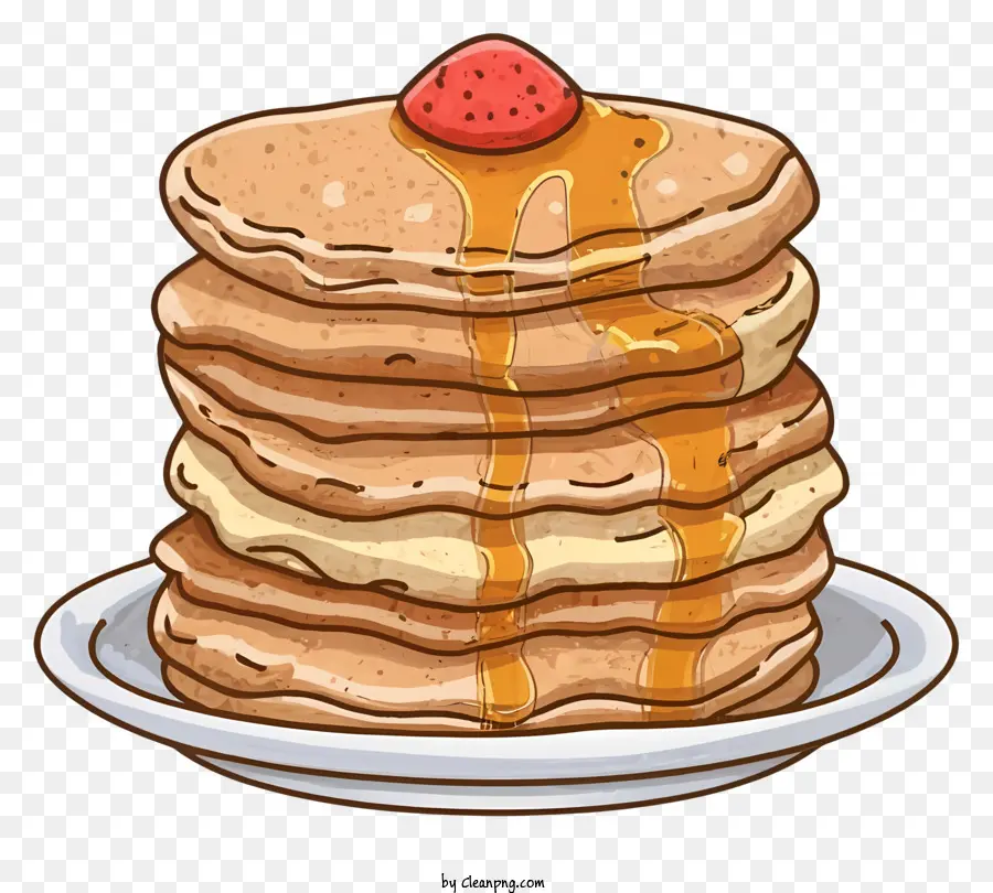 Pancake，Sirup PNG