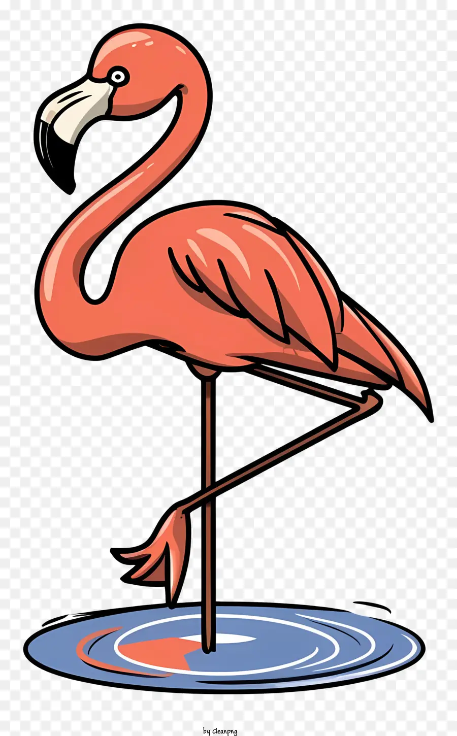 Flamingo，Flamingo Merah Muda PNG