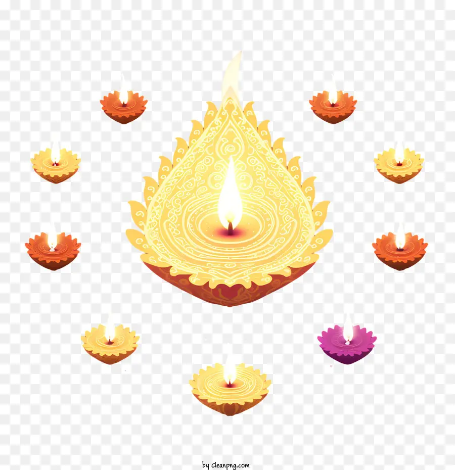 Diwali Dius，Cahaya PNG
