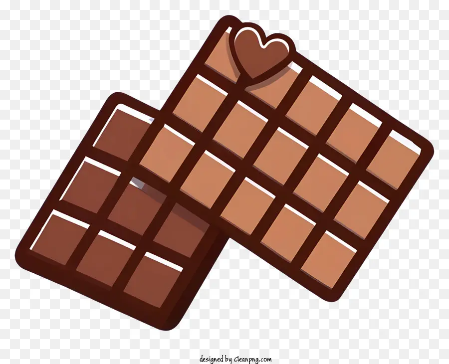 Cokelat，Cokelat Berbentuk Hati PNG