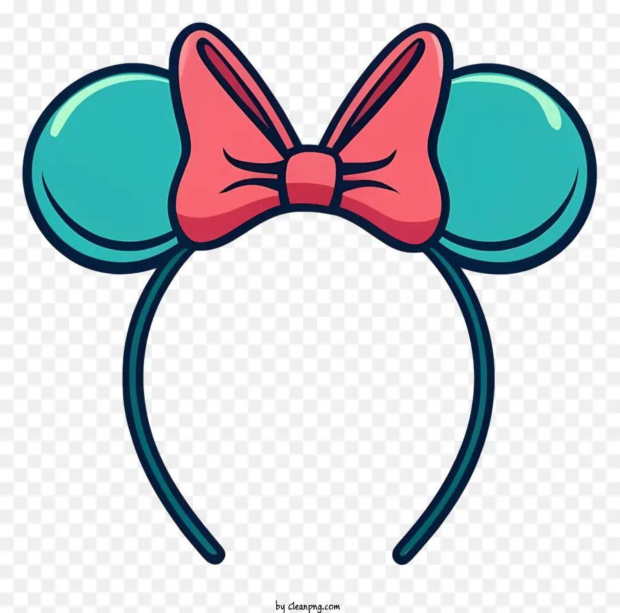 Karakter Disney，Ikat Kepala Busur PNG