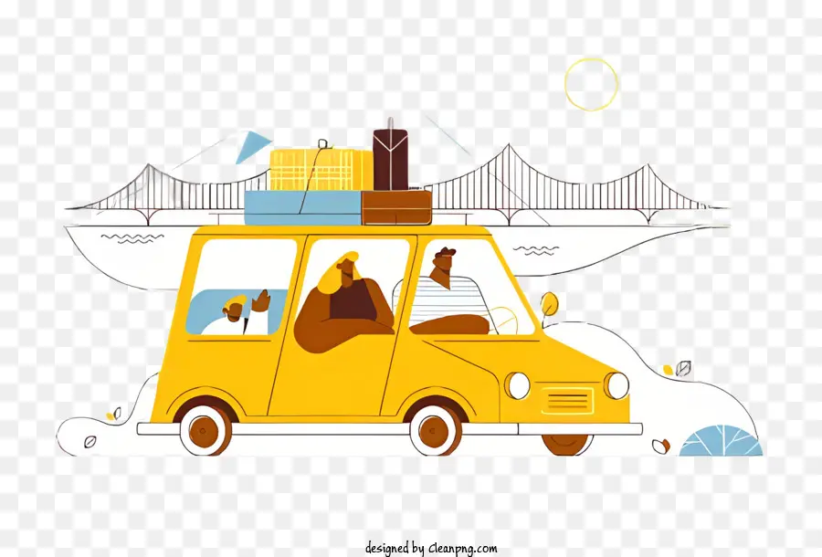 Taksi Kuning，Jembatan Golden Gate PNG