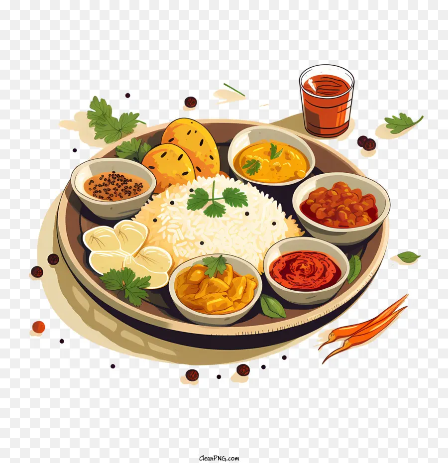 Bengali Masakan，Makanan PNG