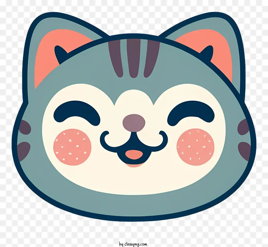 Ilustrasi，Wajah Kucing PNG