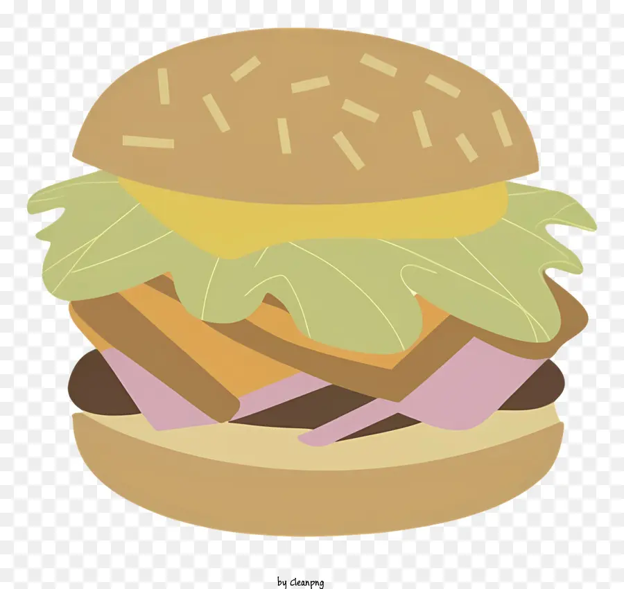 Hamburger，Burger PNG