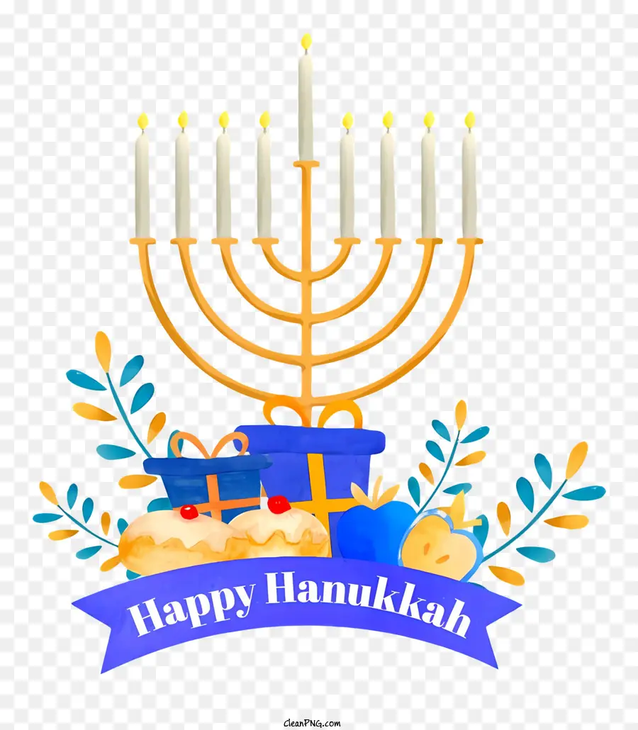 Hanukkah，Menorah PNG