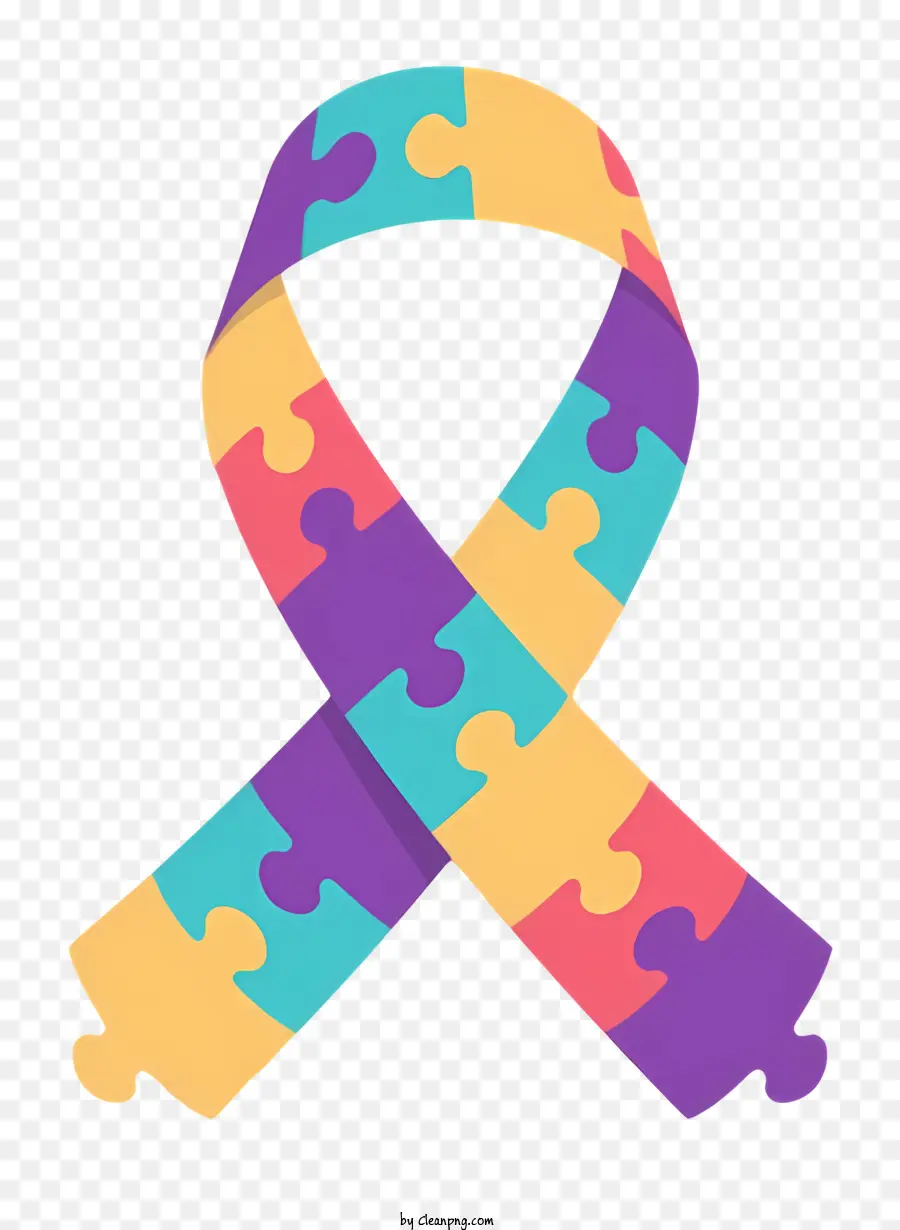 Kesadaran Autisme，Autisme Simbol PNG