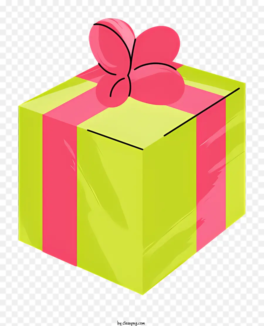 Kotak Hadiah，Pita Pink PNG