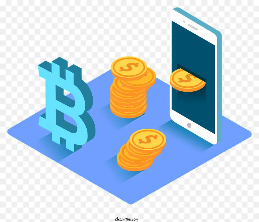 Ponsel Pintar，Bitcoin PNG