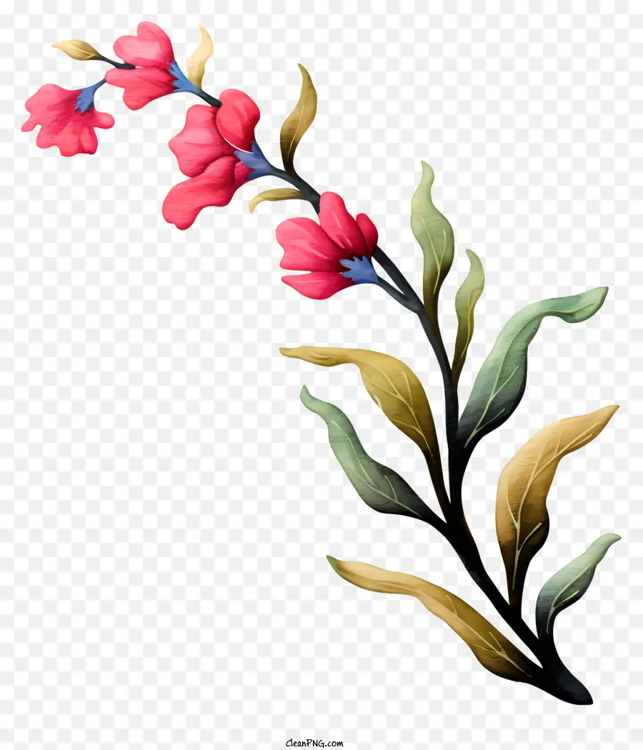 Karangan Bunga，Bunga Merah Muda PNG