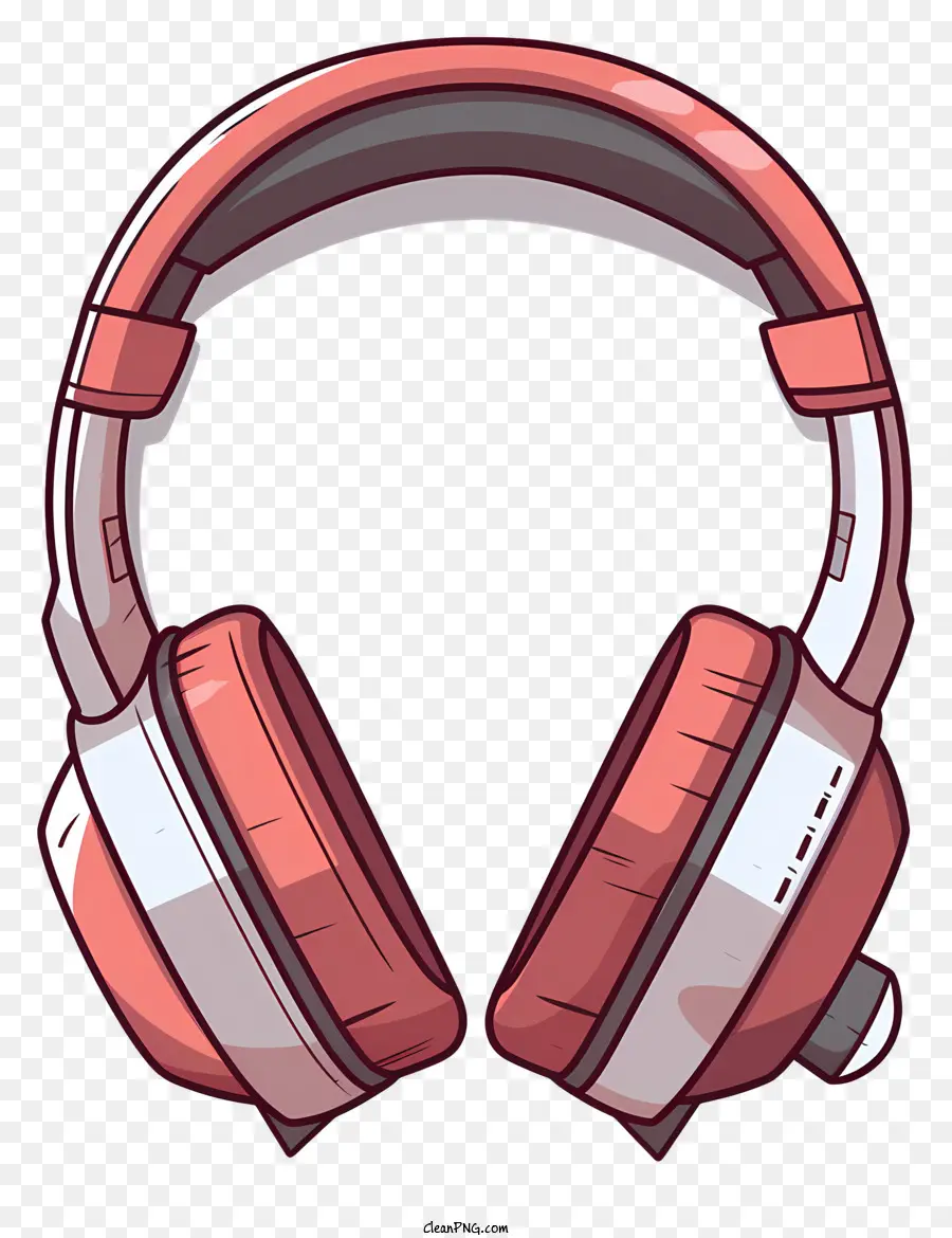 Headphone Merah，Headphone PNG