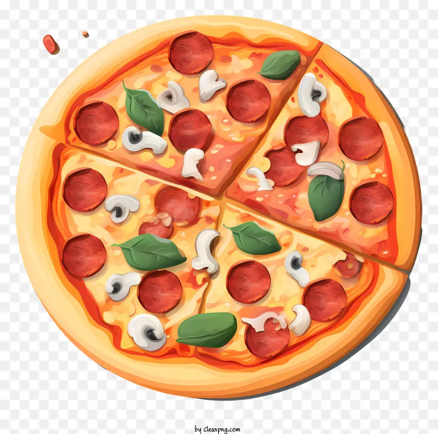 Pizza，Pizza Peperoni PNG