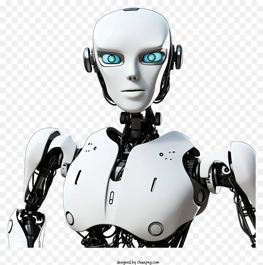 Robot，Mata Biru PNG