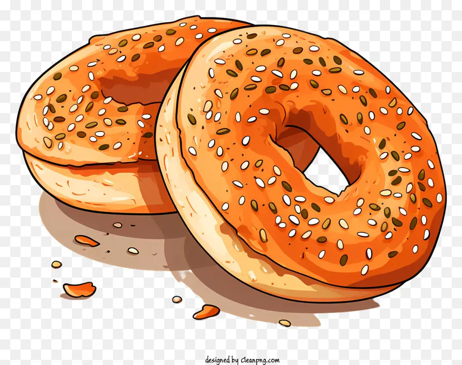 Bagel，Roti PNG