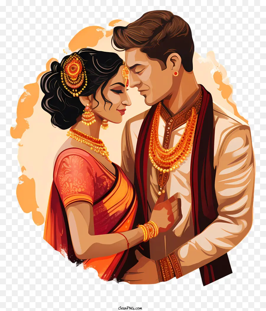 Pasangan India，Pakaian Tradisional PNG