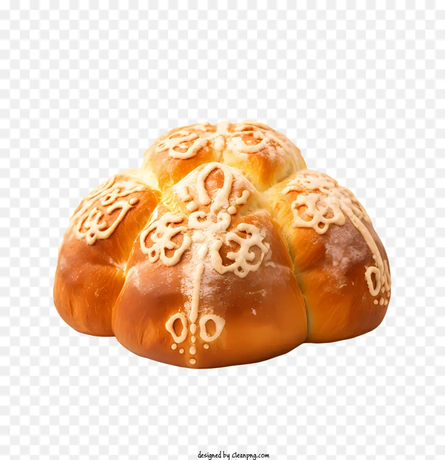 Pan De Muerto，Roti Dengan Gula PNG