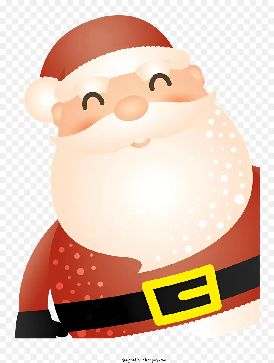 Santa Claus，Jenggot PNG