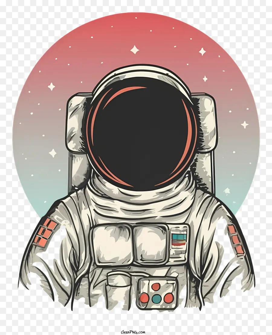 Astronaut，Baju Luar Angkasa PNG