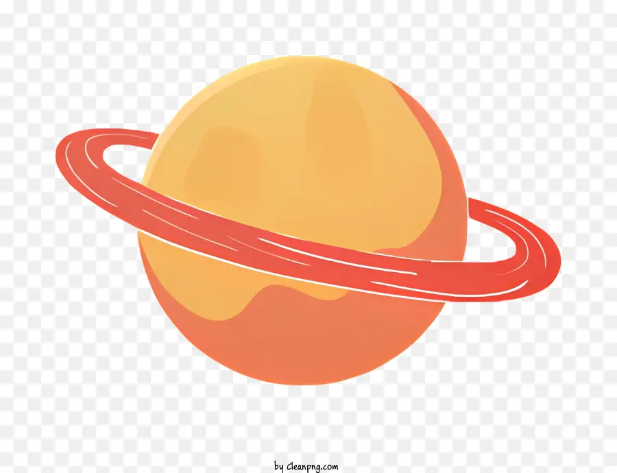 Planet Orange，Cincin Merah PNG