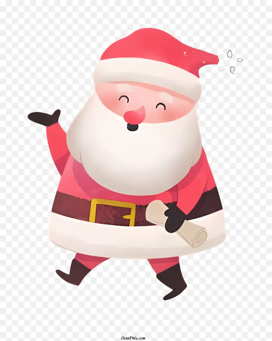 Santa Claus，Karakter Kartun PNG