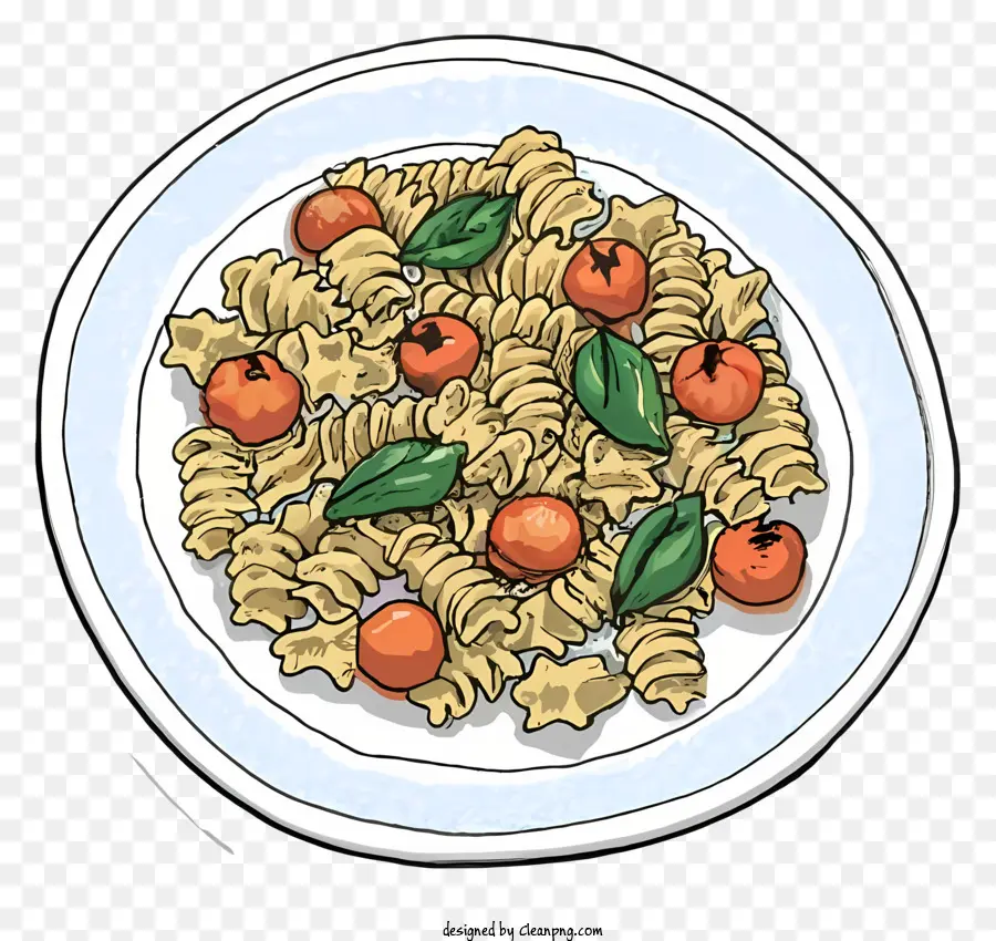 Pasta，Pasta Dengan Tomat PNG