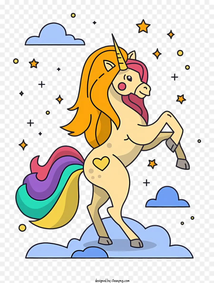 Kartun Unicorn，Unicorn PNG