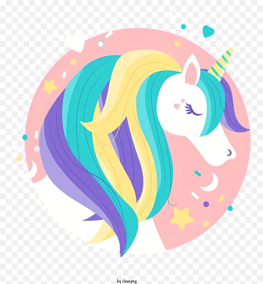 Unicorn，Pelangi PNG