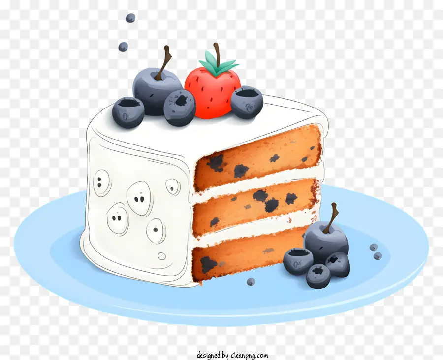 Kue，Kue Blueberry PNG