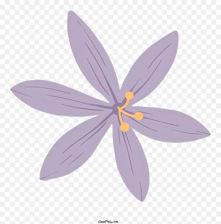 Bunga，Cahaya Ungu PNG