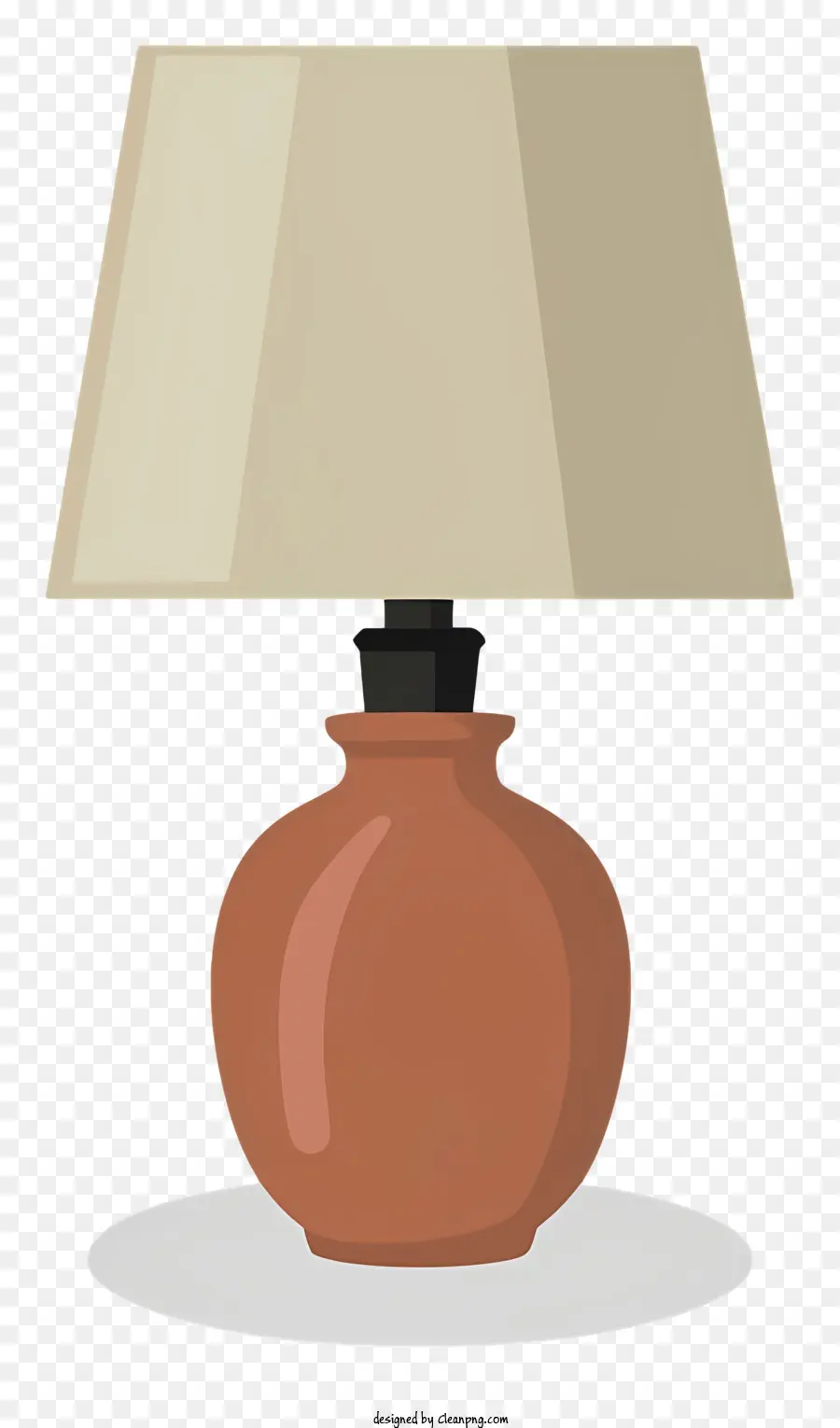 Lampu Coklat，Lampu Meja PNG