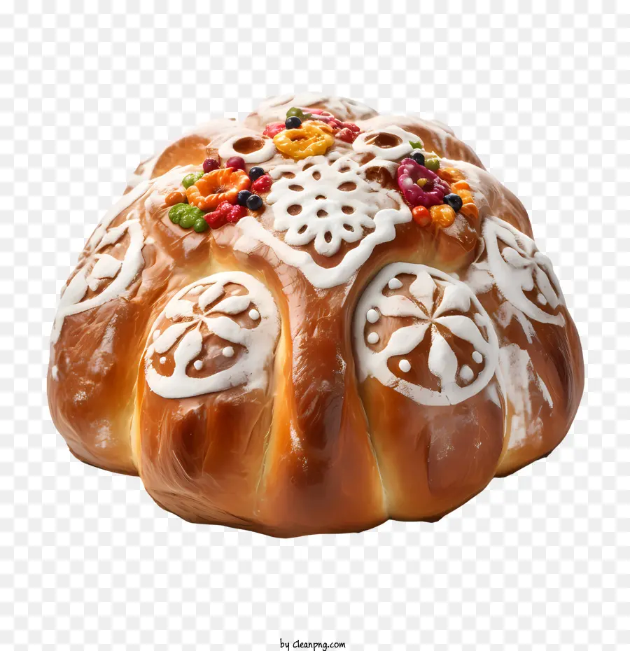 Pan De Muerto，Roti Hias PNG