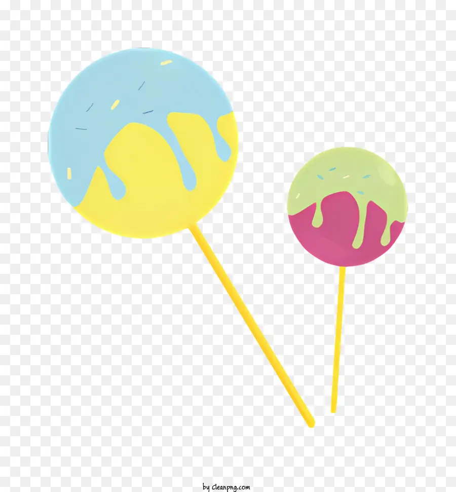 Permen Lolipop，Lolipop Berwarna Warni PNG