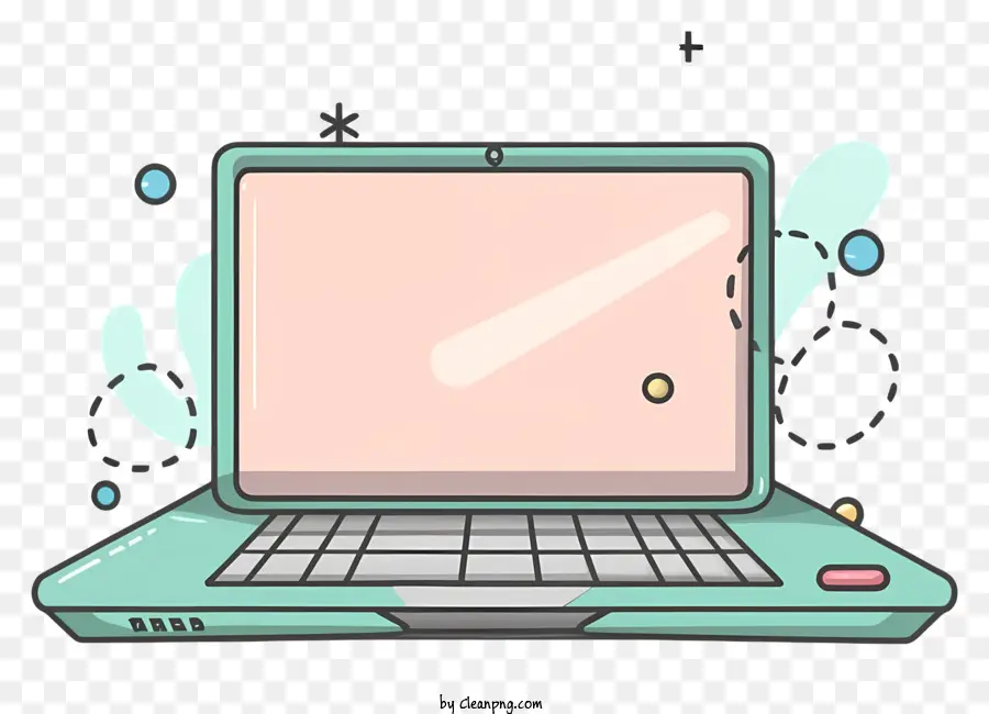 Laptop Transparan，Laptop Kartun PNG