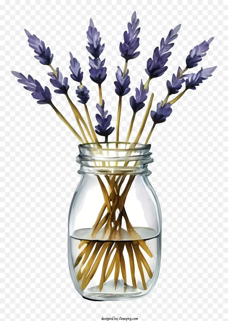 Tongkat Lavender，Warna Lembayung Muda PNG