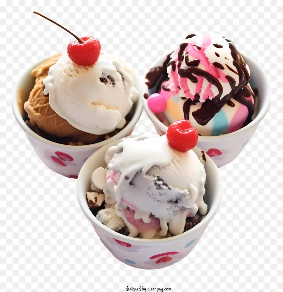 Es Krim，Sundae PNG