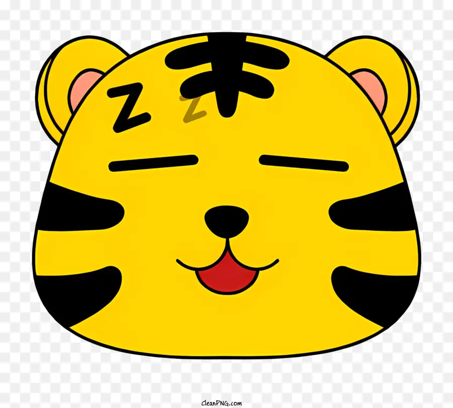 Harimau，Sedang Tidur PNG