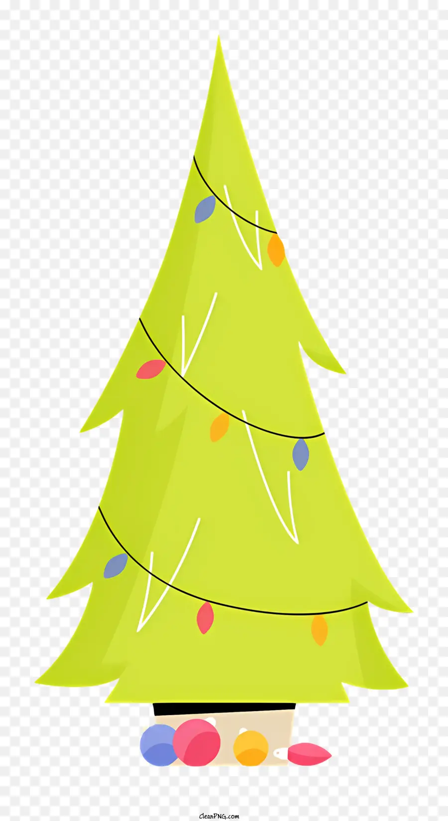 Pohon Natal，Pohon Natal Kertas PNG