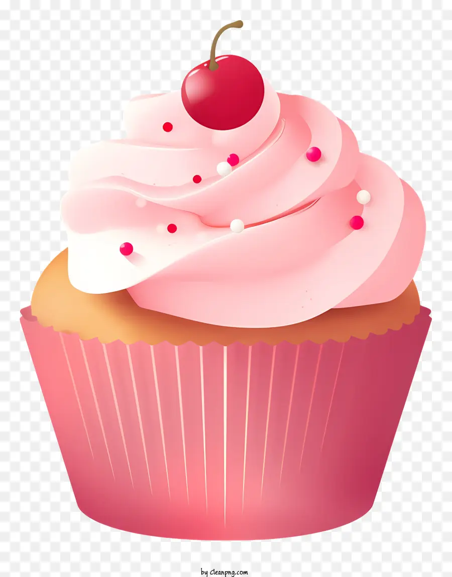 Cupcake，Merah Muda Cupcake PNG