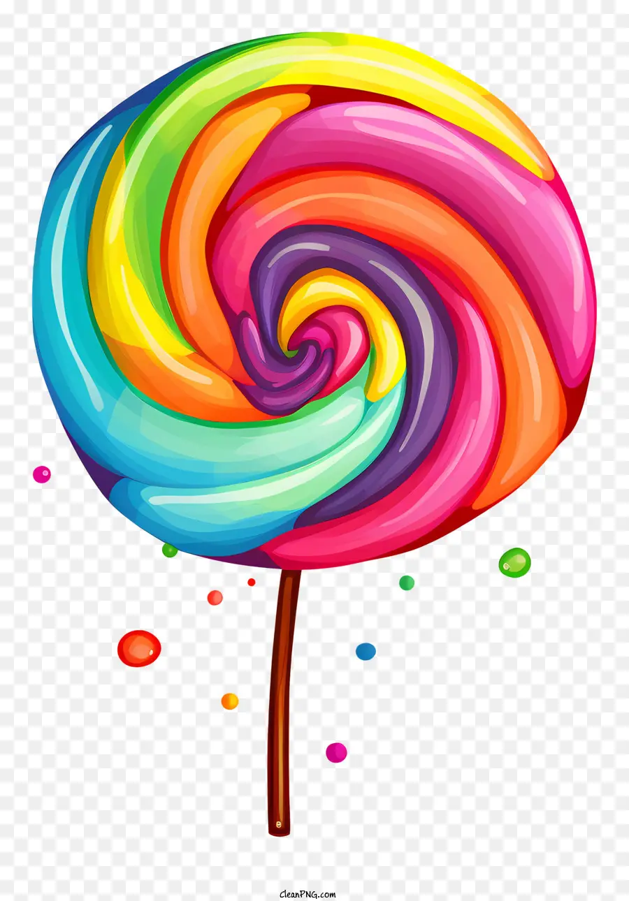 Lollipop，Pelangi PNG