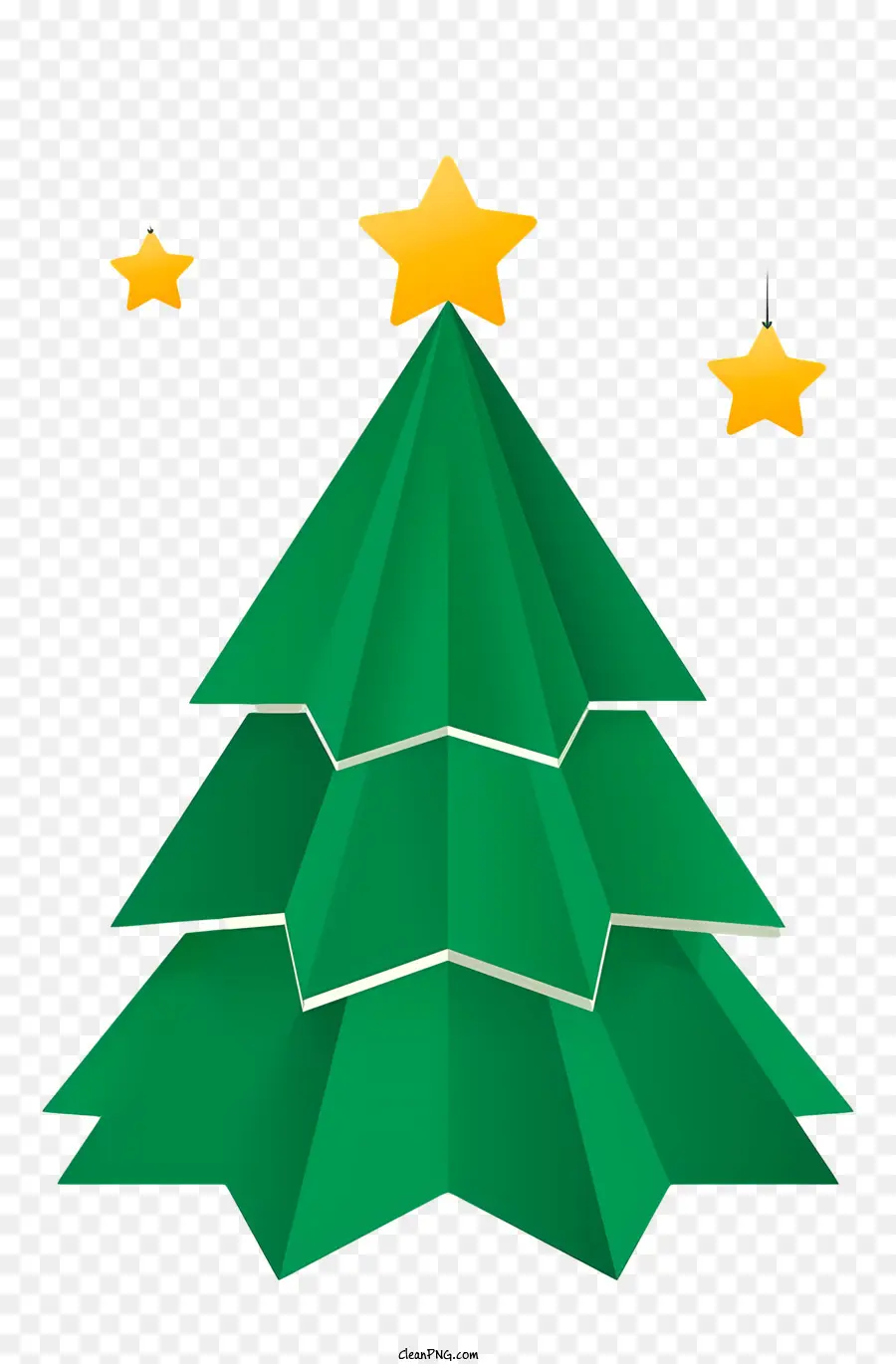 Pohon Natal，Kertas Pohon PNG